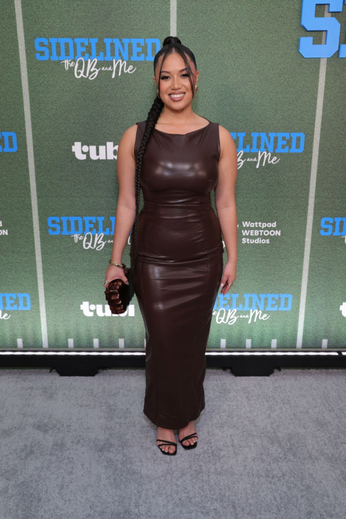 Asia Lizardo at Sidelined The QB and Me Premiere, November 2024 1