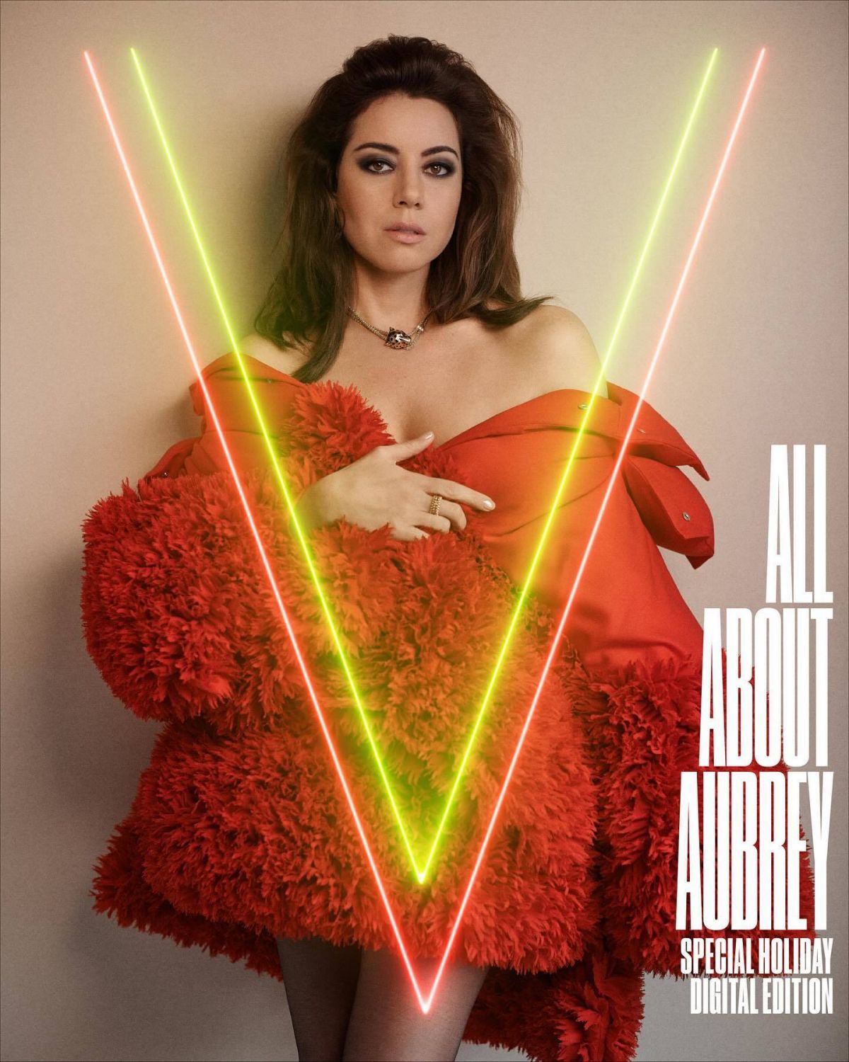 Aubrey Plaza for V Magazine November 2024