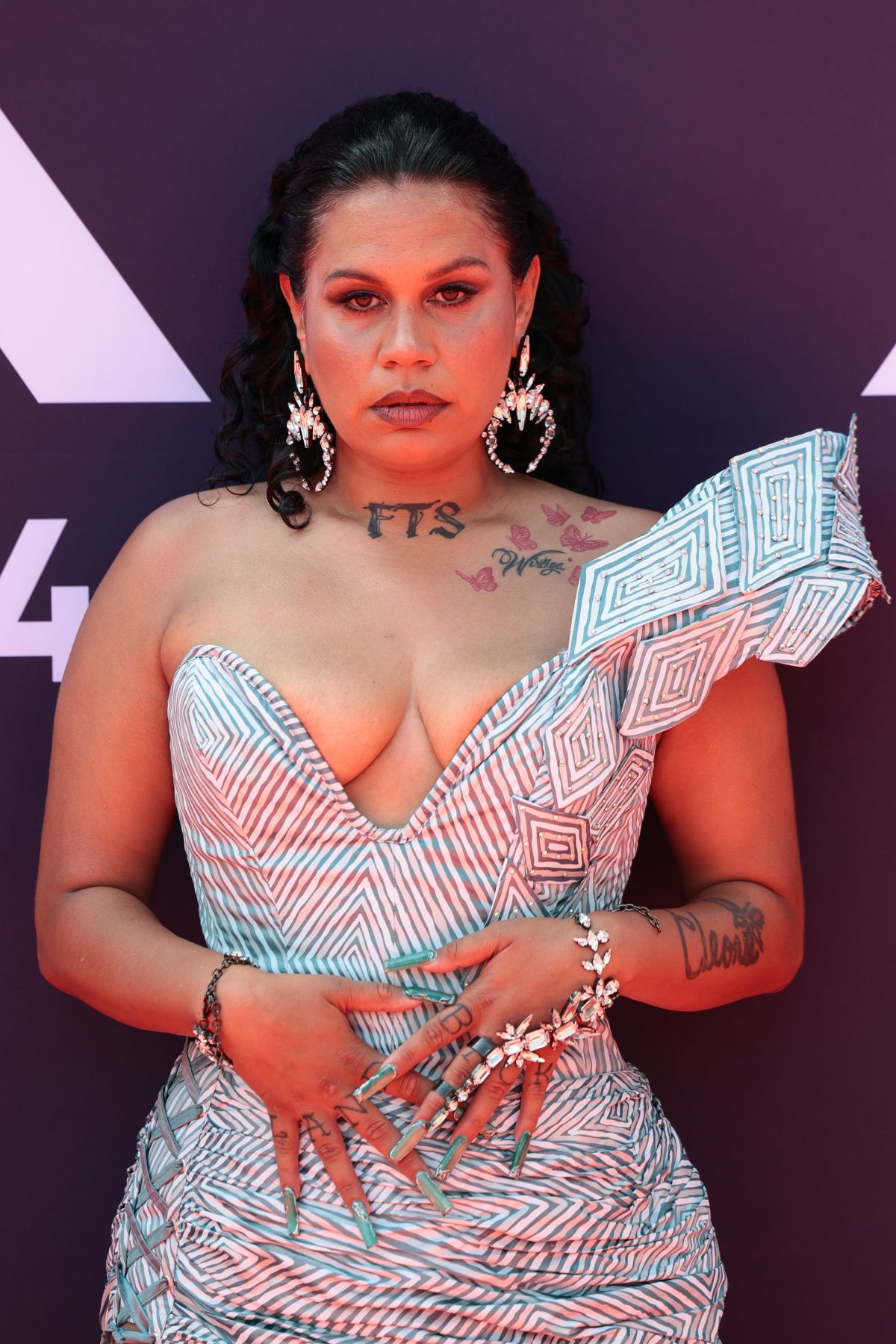 Barkaa at ARIA Awards in Sydney, November 2024