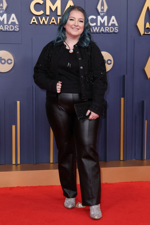 Becky Parsons at CMA Awards in Nashville, November 2024