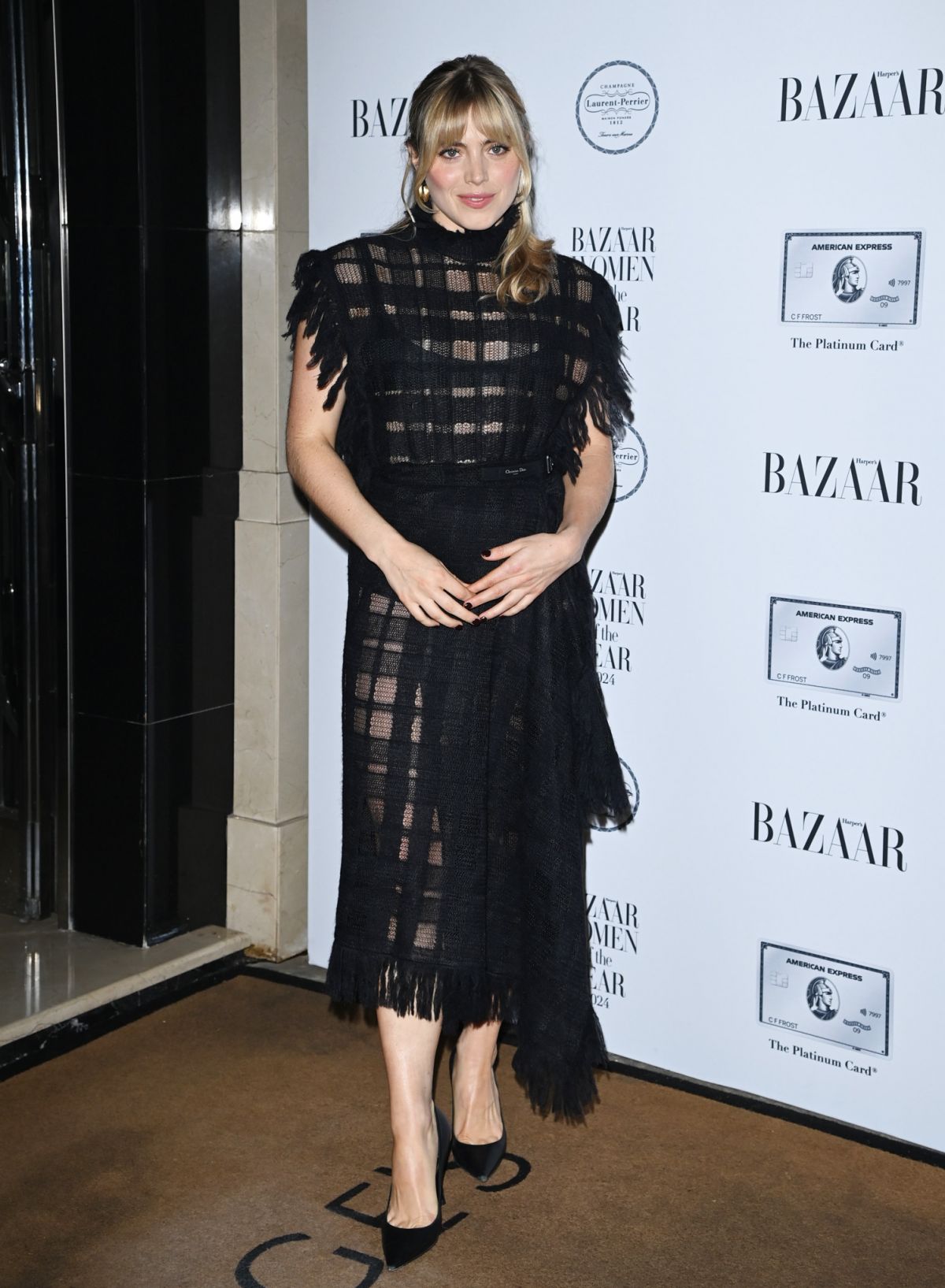 Bella Maclean at Harper’s Bazaar Women of the Year Awards, November 2024