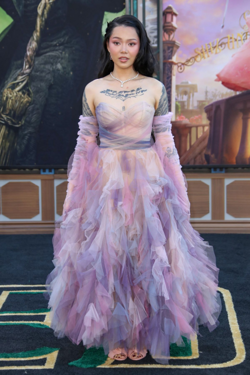 Bella Poarch at Wicked Premiere Los Angeles, November 2024