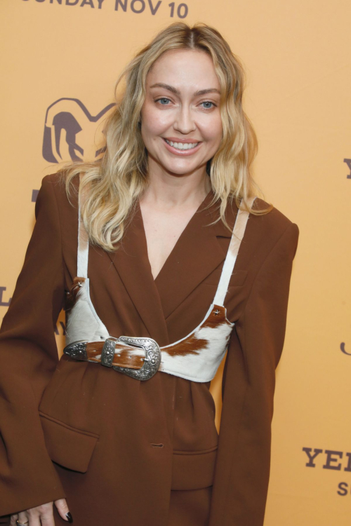 Brandi Cyrus at Yellowstone Premiere Museum of Modern Art, Nov 2024