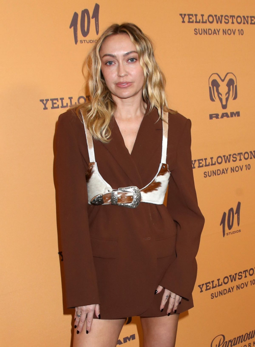 Brandi Cyrus at Yellowstone Premiere Museum of Modern Art, Nov 2024 3