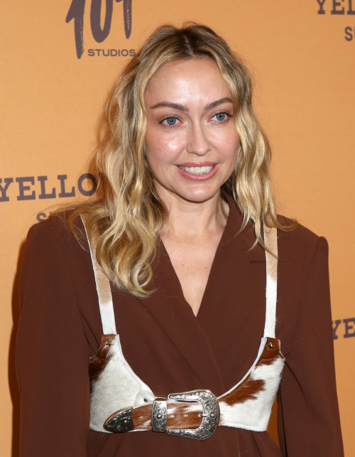 Brandi Cyrus at Yellowstone Premiere Museum of Modern Art, Nov 2024 4