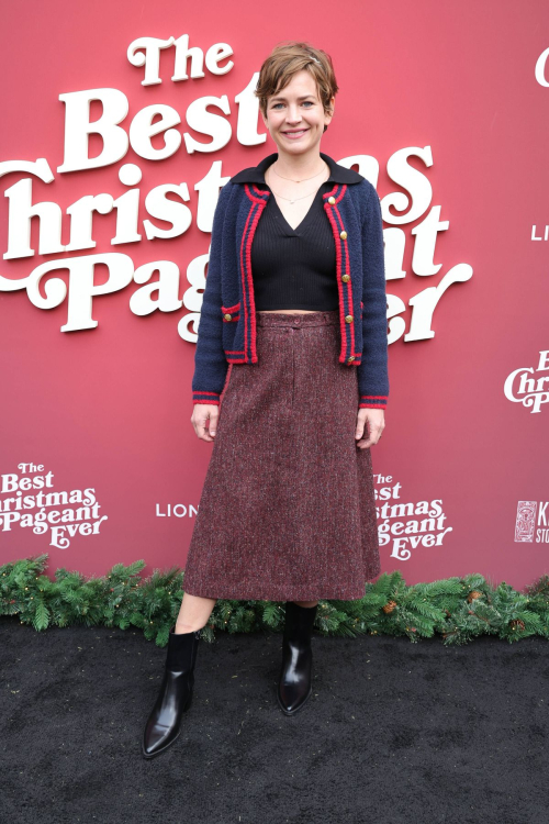 Britt Robertson at The Best Christmas Pageant Ever Premiere, Los Angeles November 2024 1