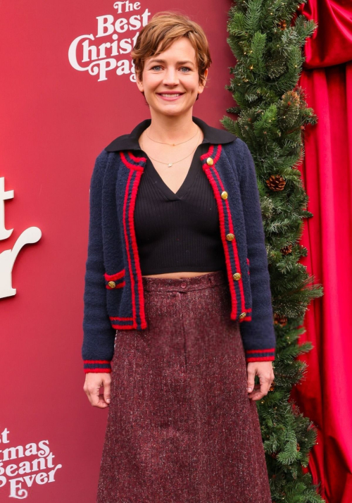 Britt Robertson at The Best Christmas Pageant Ever Premiere, Los Angeles November 2024 3