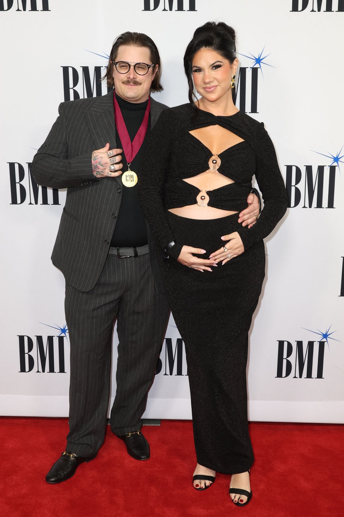 Caleigh Hardy at BMI Country Awards in Nashville, November 2024