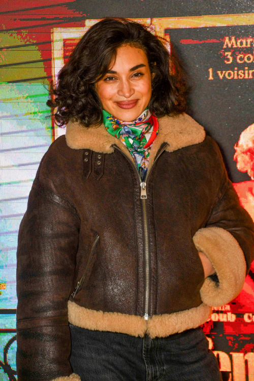 Camelia Jordana at The Balconettes Premiere in Paris, November 2024