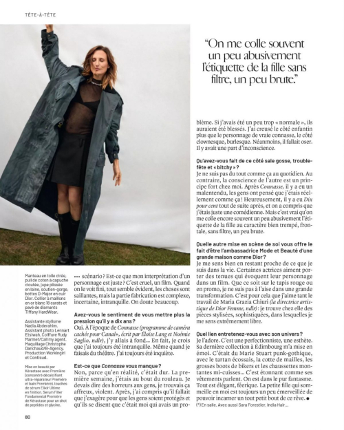 Camille Cottin in Marie Claire France, December 2024 1