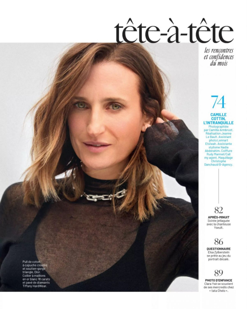 Camille Cottin in Marie Claire France, December 2024 5