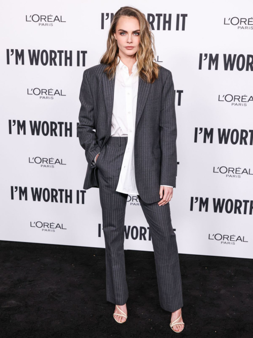 Cara Delevingne at L'Oreal Paris Annual Women of Worth Celebration, November 2024