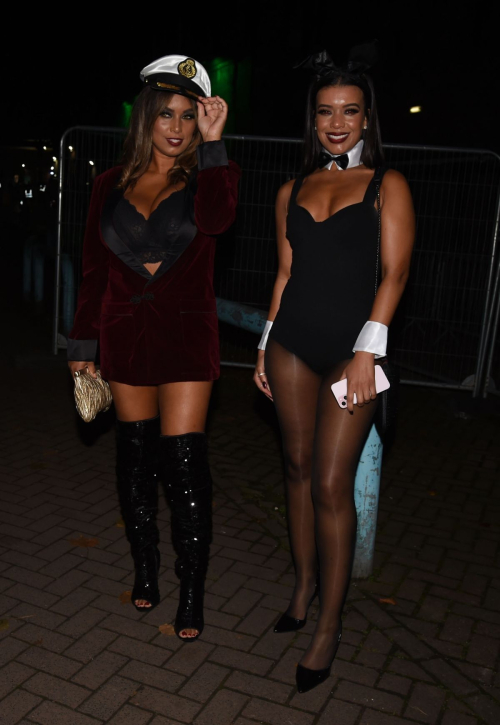 Chantelle Heskey Arrives at Nuage Halloween Party in Manchester, November 2024 1