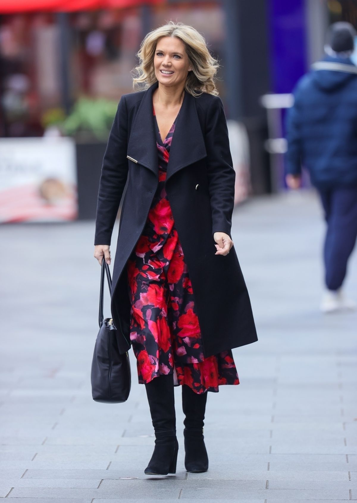 Charlotte Hawkins Leaves Classic Radio Studios in London, November 2024