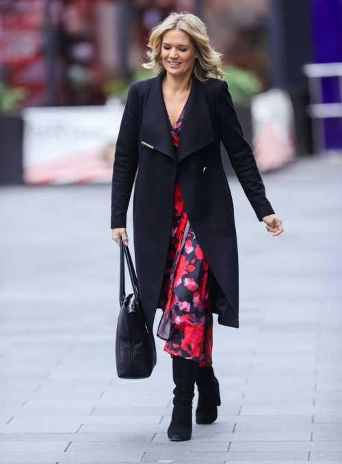 Charlotte Hawkins Leaves Classic Radio Studios in London, November 2024 6