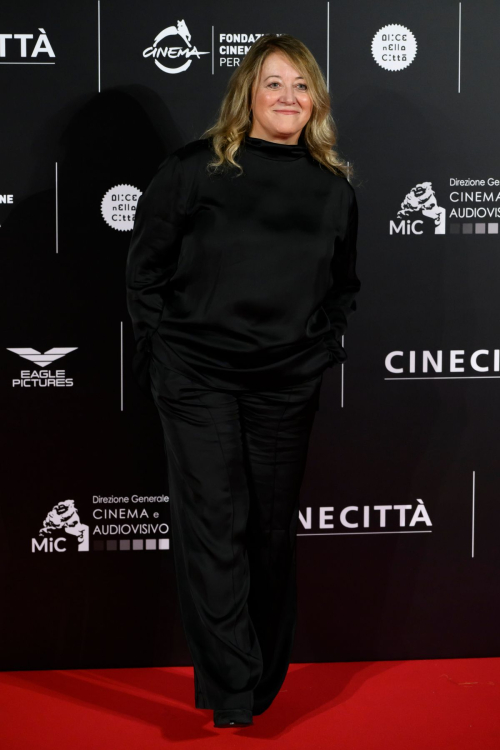 Chiara Sbarigia at Megalopolis Premiere, Cinecitta Rome October 2024