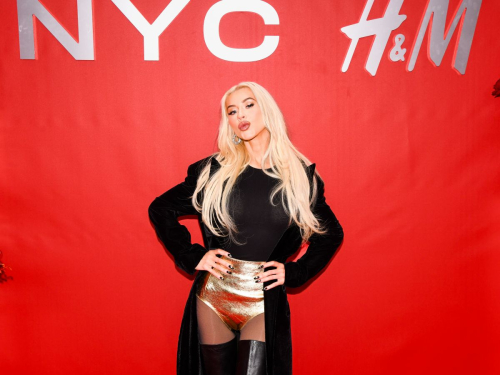 Christina Aguilera at HM Times Square Flagship Celebration, November 2024 1