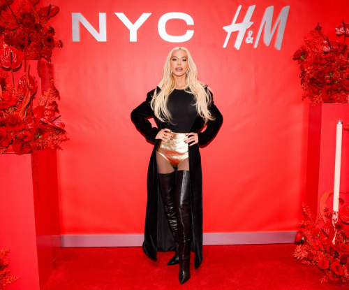 Christina Aguilera at HM Times Square Flagship Celebration, November 2024 3