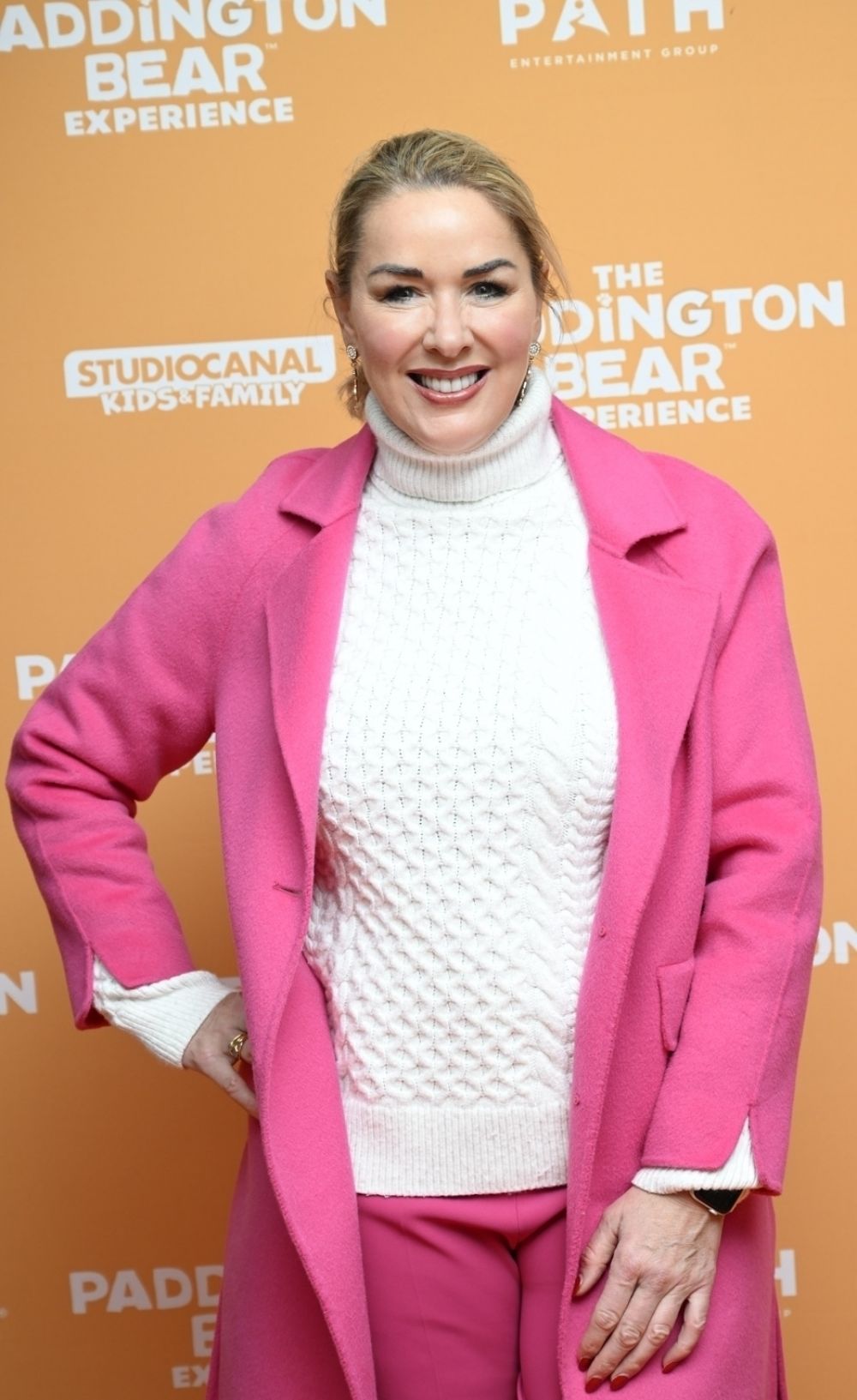 Claire Sweeney at Paddington Bear Experience in London, November 2024