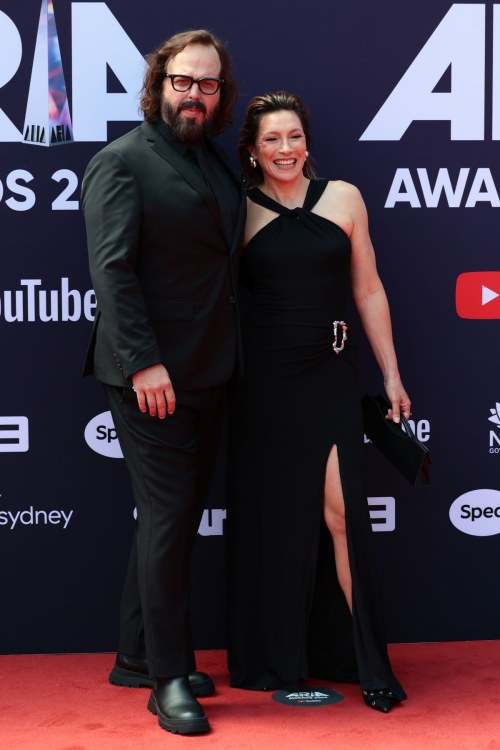 Claudia Karvan at ARIA Awards in Sydney, November 2024