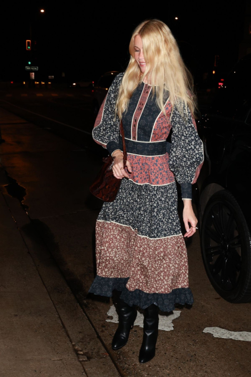 Claudia Schiffer Out for Dinner at Giorgio Baldi in Santa Monica, November 2024 2