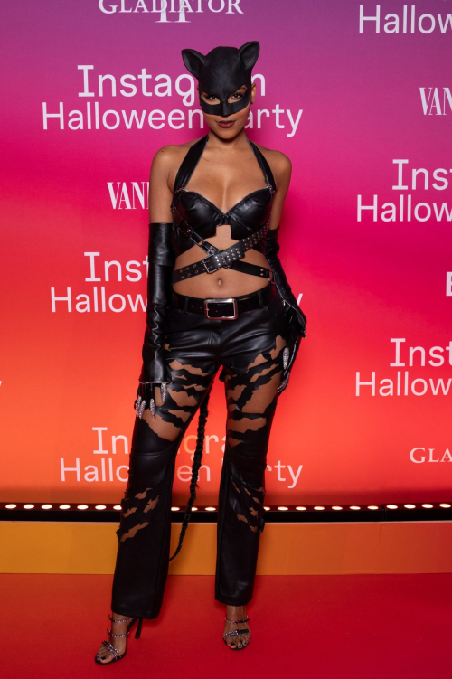 Clemence Botino at Instagram Halloween Party in Paris, October 2024 2