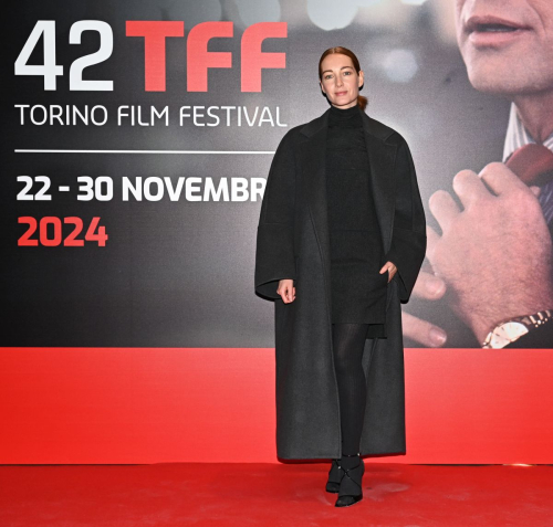 Cristiana Capotondi at Waltzing With Brando Photocall, November 2024 4