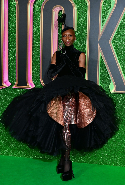 Cynthia Erivo at Wicked Part One Premiere Royal Festival Hall London, November 2024 5