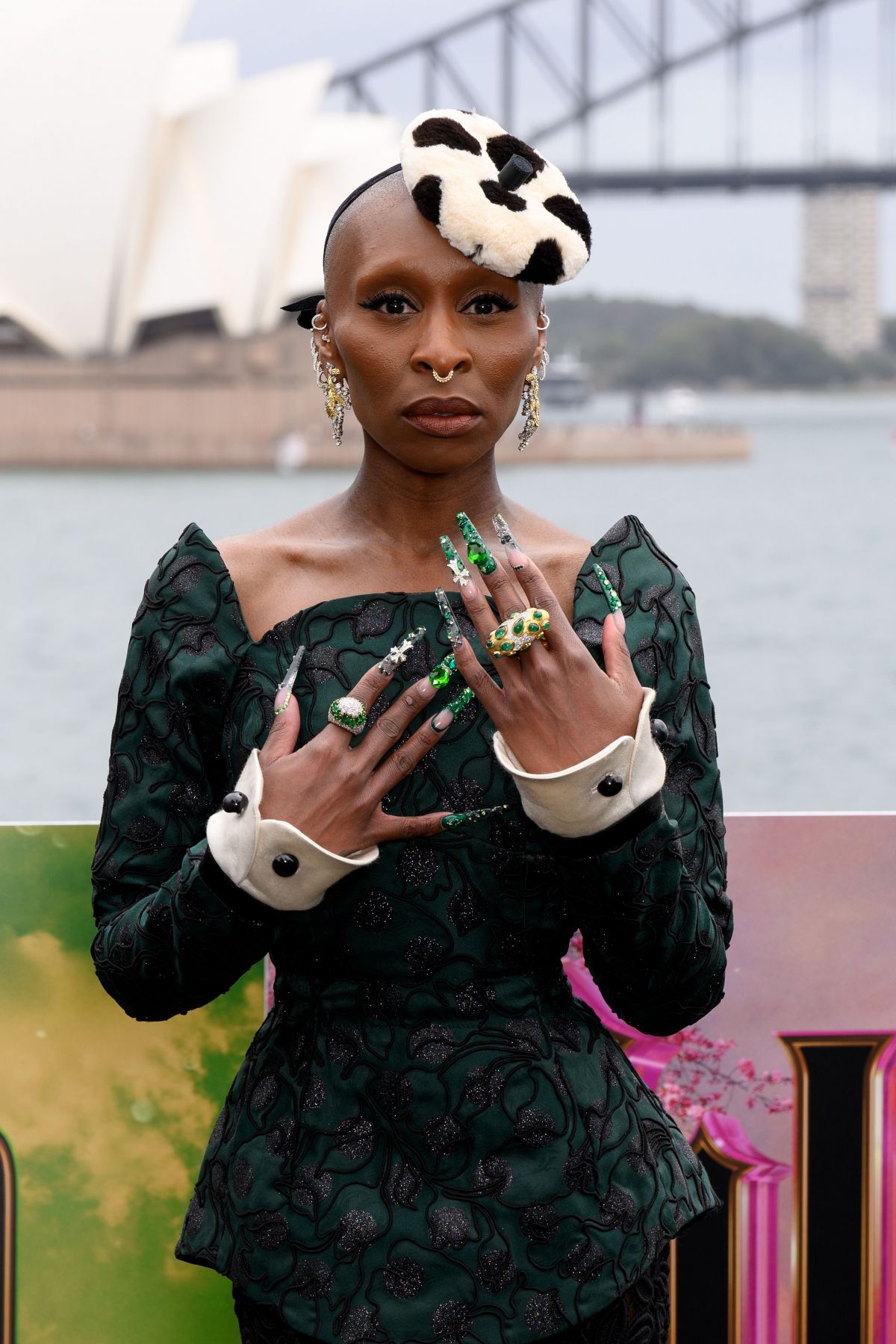 Cynthia Erivo at Wicked Premiere Photocall, November 2024