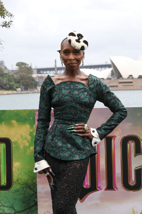 Cynthia Erivo at Wicked Premiere Photocall, November 2024 2