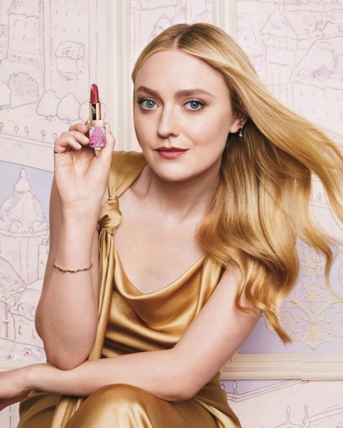 Dakota Fanning for Cle de Peau Beaute Campaign, November 2024