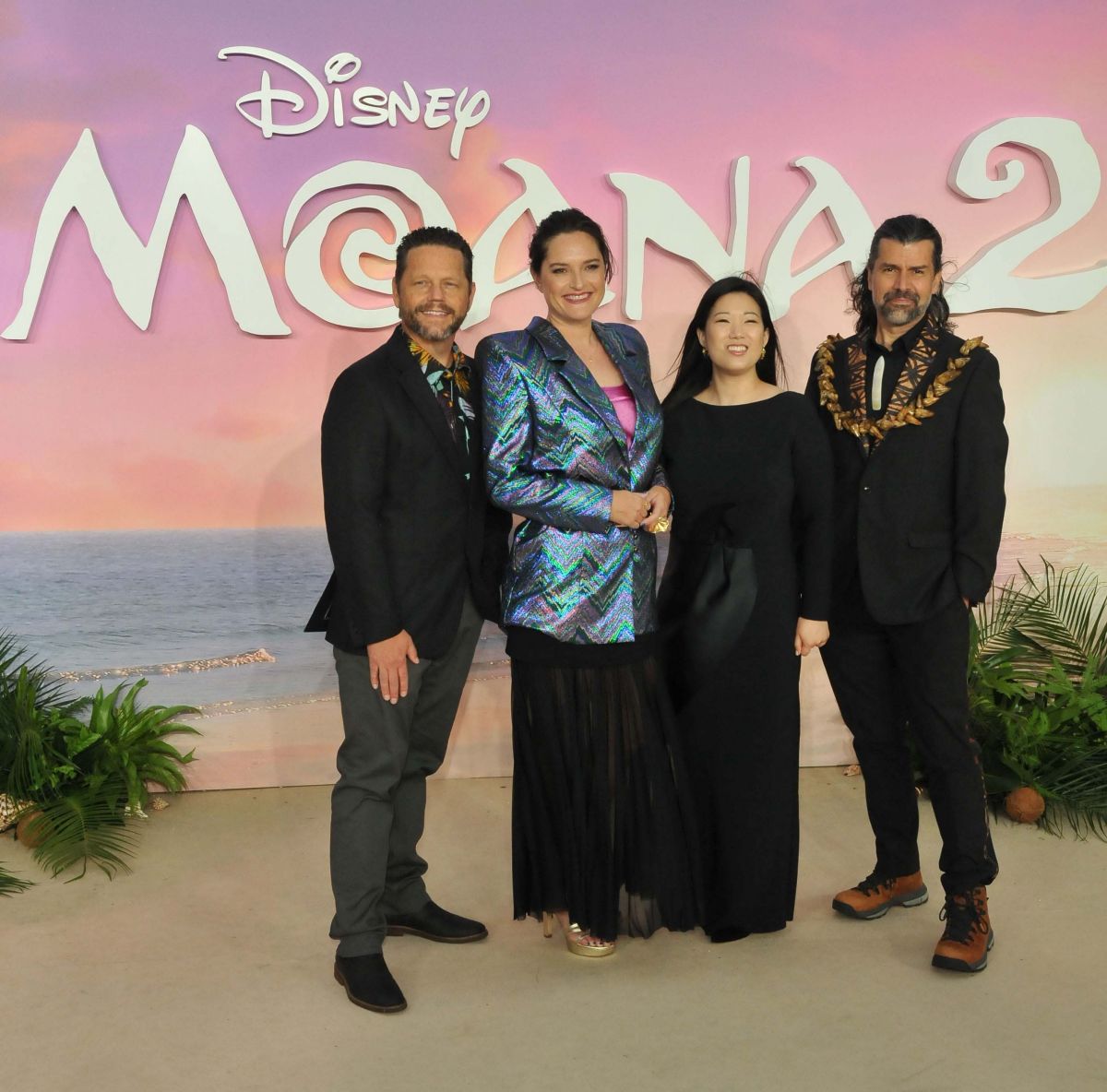 Dana Ledoux Miller and Christina Chen at Moana 2 UK Premiere in London, November 2024