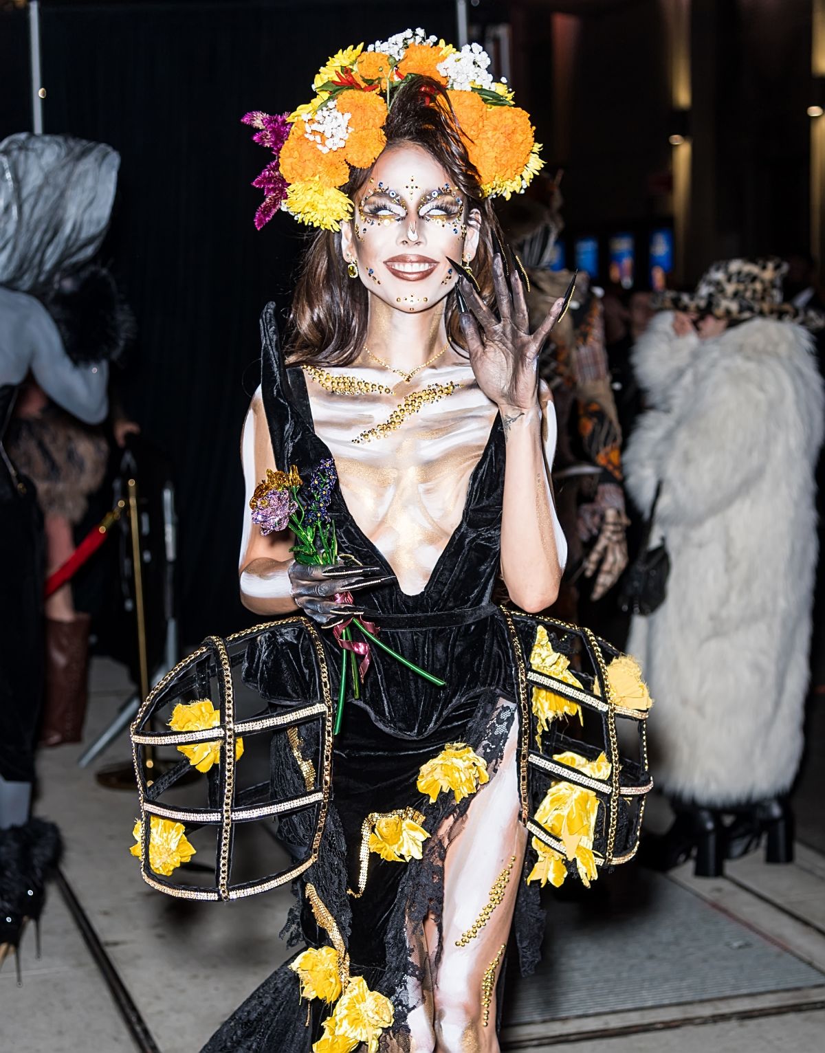 Danna Paola Arrives at Heidi Klum’s Halloween Party, Oct 2024