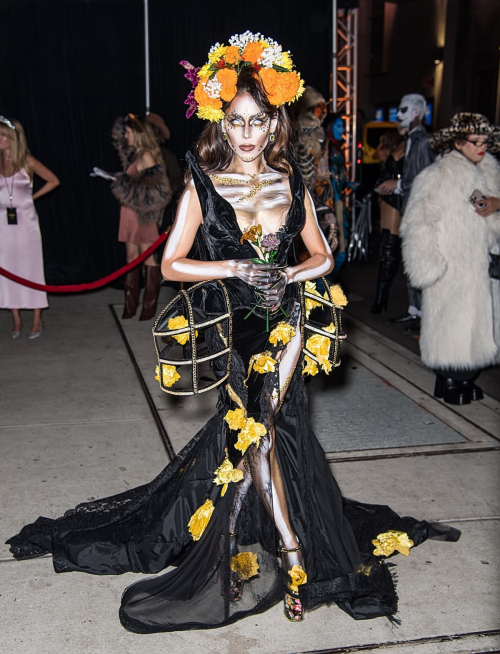 Danna Paola Arrives at Heidi Klum’s Halloween Party, Oct 2024 1