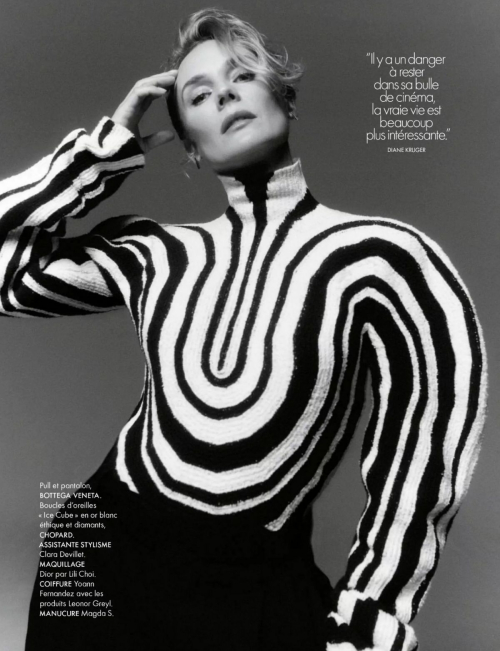 Diane Kruger in Elle Magazine France, November 2024 2