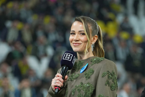 Diletta Leotta at Juventus vs Torino Soccer Match, November 2024 3