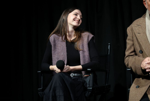 Ella Hunt at Horizon: An American Saga N.Y. Screening, November 2024 3