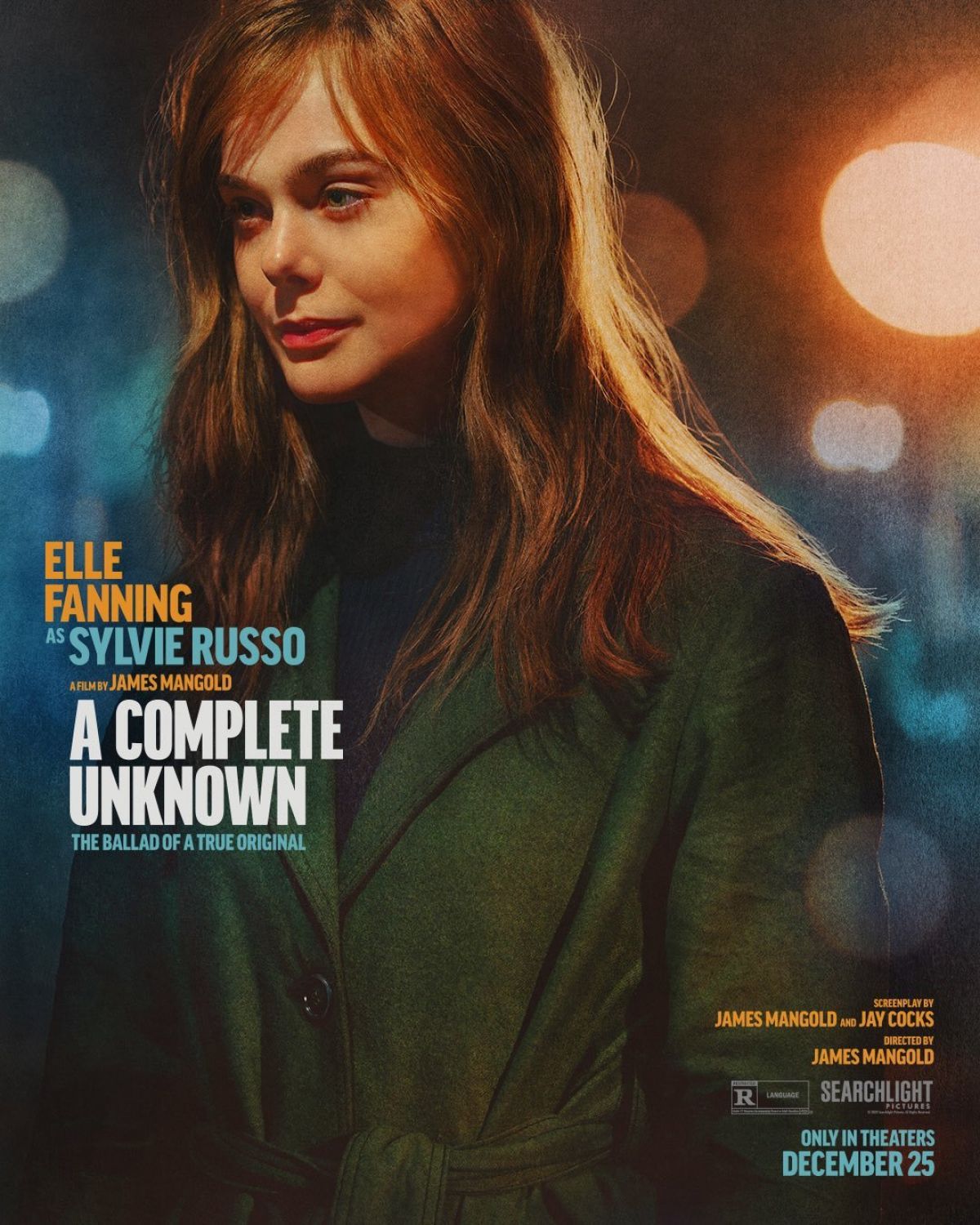 Elle Fanning A Complete Unknown Poster and Trailer Release, 2024