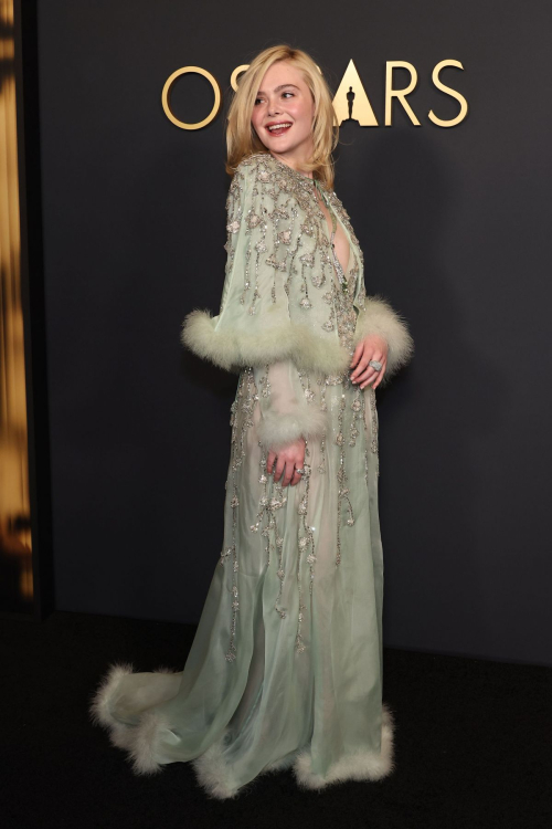 Elle Fanning at 15th Annual Governors Awards in Hollywood, November 2024 5