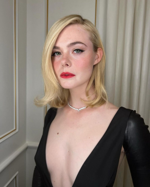 Elle Fanning at Hamilton Behind the Camera Awards Photoshoot, November 2024 1