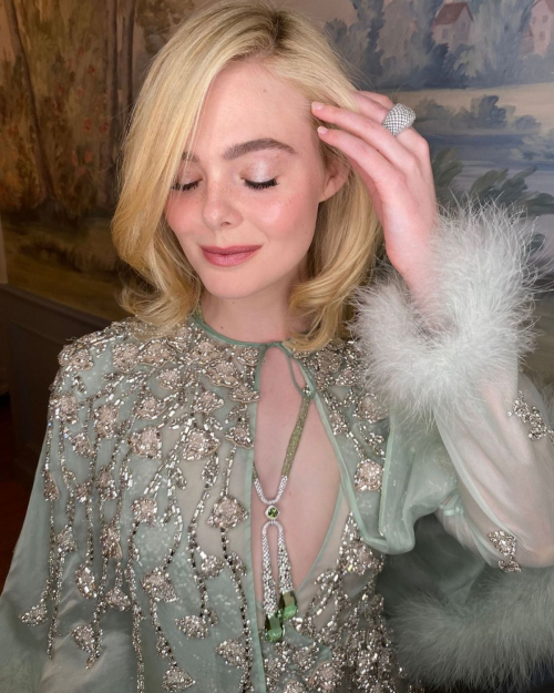 Elle Fanning Photoshoot for Governors Awards, November 2024