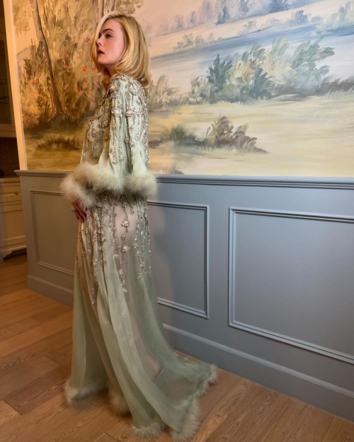 Elle Fanning Photoshoot for Governors Awards, November 2024 3