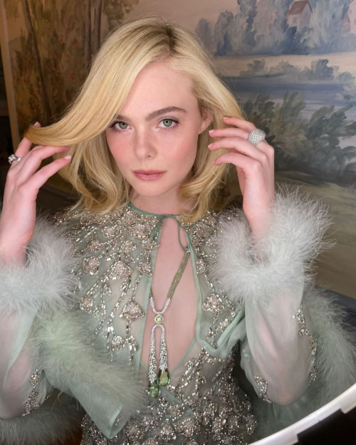 Elle Fanning Photoshoot for Governors Awards, November 2024 7