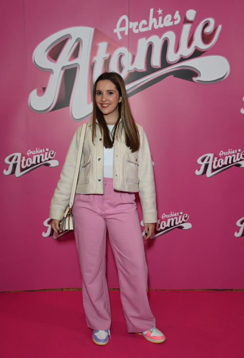 Elle Mulvaney at Archies Atomic Launch in Manchester, November 2024