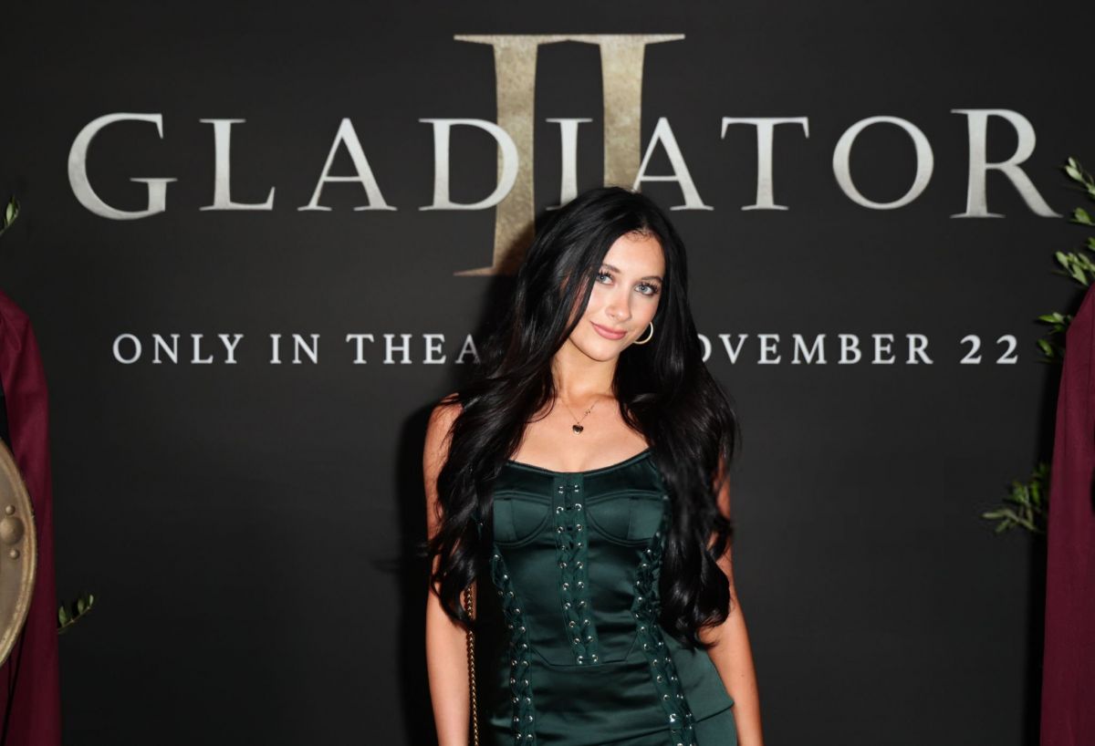 Elliana Walmsley at Gladiator II x Meta Event in Los Angeles, November 2024