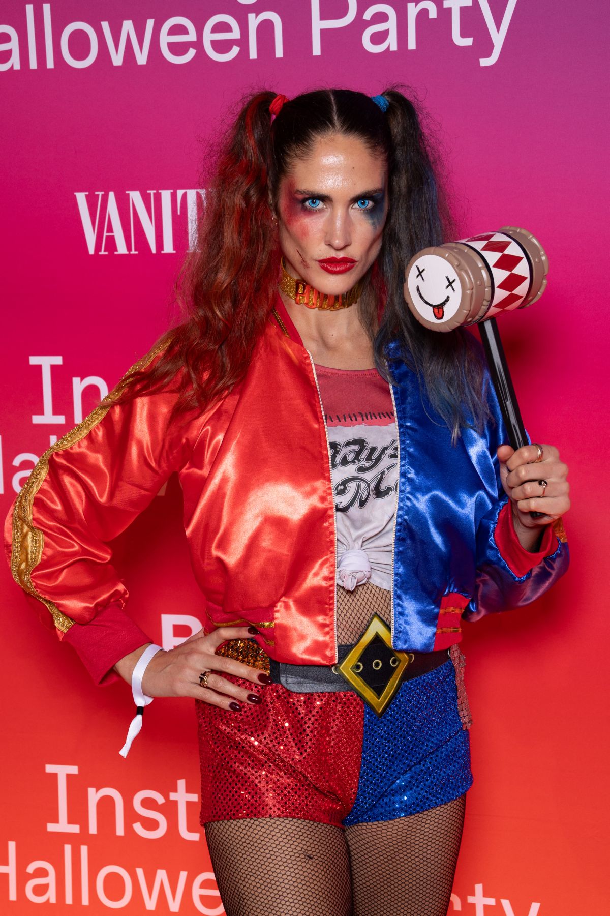 Elodie Clouvel at Instagram Halloween Party in Paris, October 2024