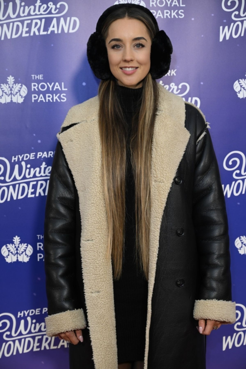 Emily Andre at Hyde Park Winter Wonderland Preview in London, November 2024 1