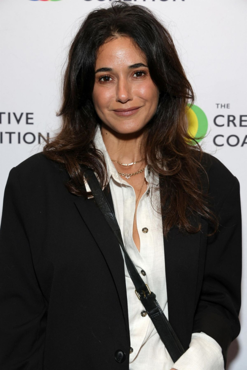 Emmanuelle Chriqui at Creative Coalition Election Night Event, November 2024 1