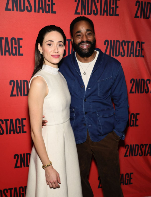 Emmy Rossum at Walden Off-Broadway Opening Night, November 2024 3