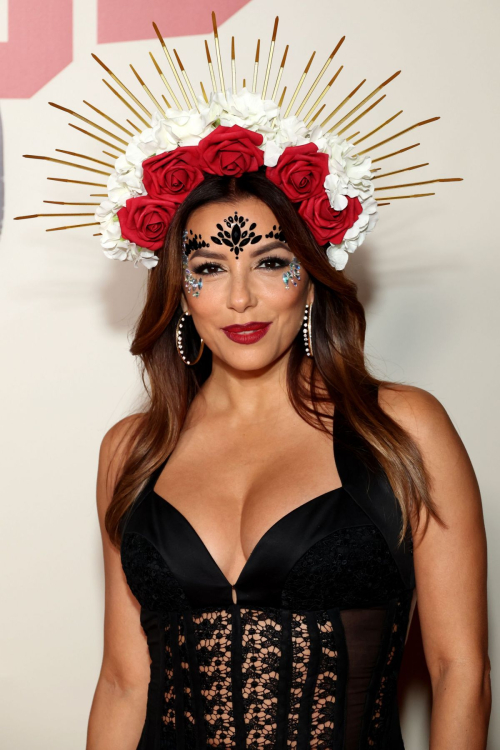 Eva Longoria at Dia de Muertos Gala by Carlos Eric Lopez in Los Angeles, November 2024 4